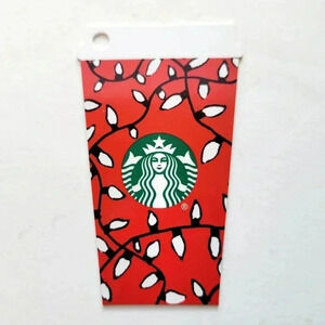 Starbucks Gift Card Christmas 2016 Key Chain No Value Coffee
